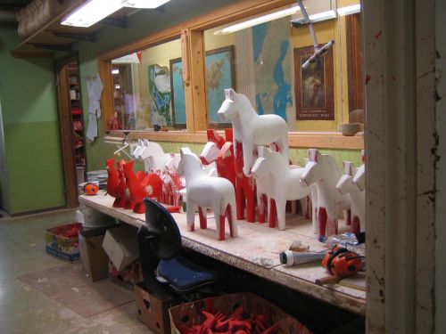 Dalahästtillverkning 2