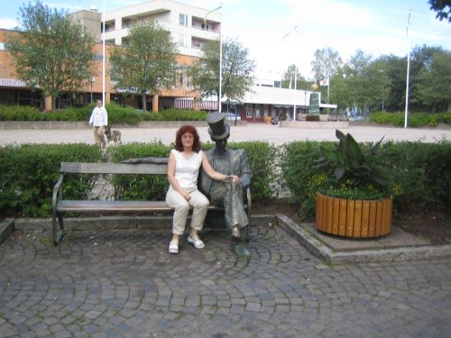 Madeleine och Nils Ferlin